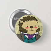 Pushkinのカメオボタン 缶バッジ (正面&裏面)