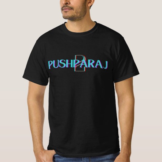 Pushparaj 2 - はっきりした & スタイリッシュGraphic T-Shirt Tシャツ (正面)