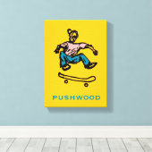 pushwood canvas キャンバスプリント (インサイチュ (ウッドフロア))