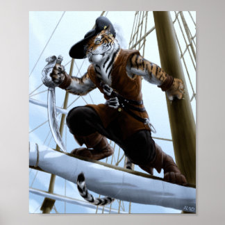 Puss n'ブーツフルイメージプリント ポスター