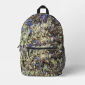 PUSSY WILLOW プリントバックパック (正面)