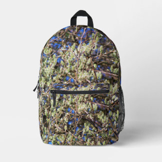 PUSSY WILLOW プリントバックパック