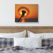 Pusteblume / Dandelion キャンバスプリント (インサイチュ (寝室))