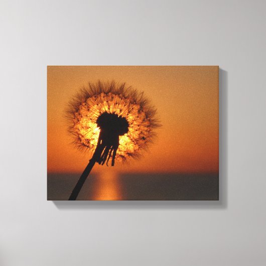 Pusteblume / Dandelion キャンバスプリント (正面)