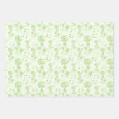 Pusteblume mit Tölter 3 Farben ラッピングペーパーシート (正面)