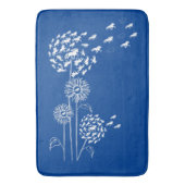 Pusteblume mit Töltern Badematte バスマット (正面縦)
