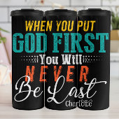 Put God First Never Last タンブラー