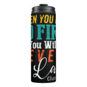 Put God First Never Last タンブラー (正面)