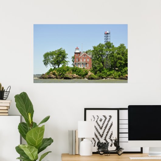 Put-in-Bay灯台 ポスター (ホームオフィス)