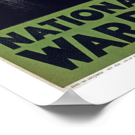 Put It Into National War Bonds (canvas) ポスター (角)