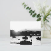 Put-n-Bay Boat写真はがき ポストカード (スタンド正面)