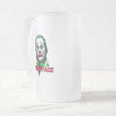 Put on a Happy Face フロストグラスビールジョッキ (正面左)