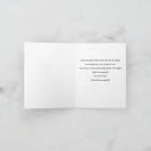 Put Out Into the Deep カード (内部)