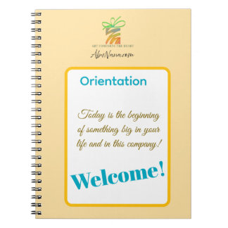 Put Your Logo Here New Employee Orientation  ノートブック