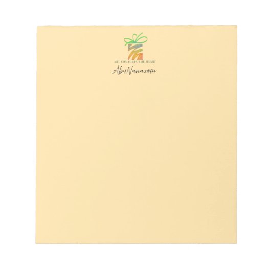 Put Your Logo Here Tablet ノートパッド (正面)