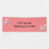 PUT YOUR MESSAGE HERE... BANNER 横断幕 (横)