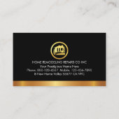 Put Your Name On Gold Handyman Layer 名刺 (裏面)