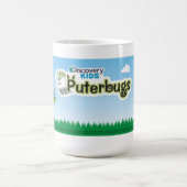 Puterbugsのカスタマイズ可能なマグ コーヒーマグカップ (中央)