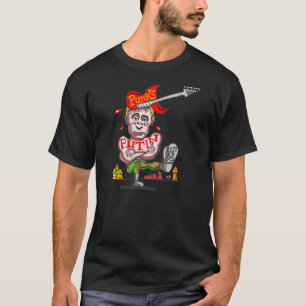 Putinに対するパンク Tシャツ