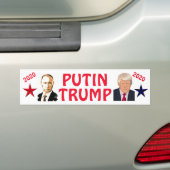 Putinの切札の2020年の選挙のバンパーステッカー バンパーステッカー (車上)