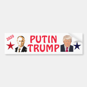 Putinの切札の2020年の選挙のバンパーステッカー バンパーステッカー
