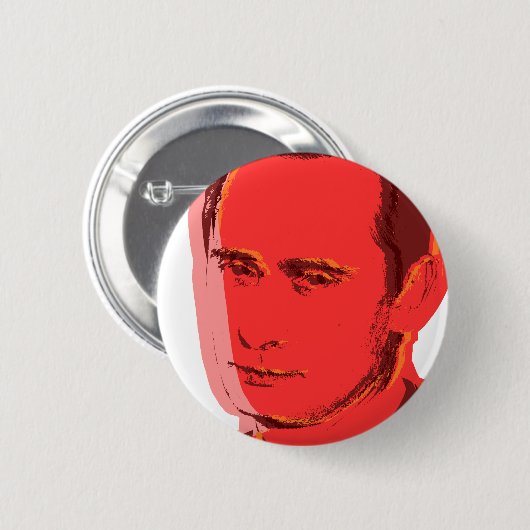 Putinのvladimir 缶バッジ (正面&裏面)
