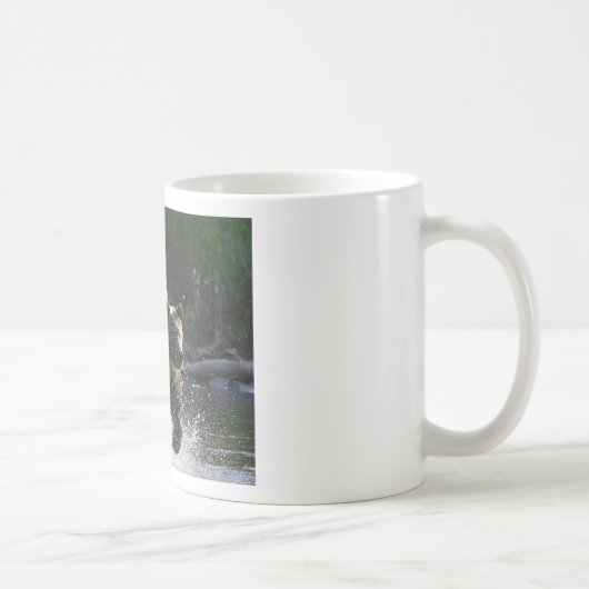 Putinはくまに乗ります! コーヒーマグカップ (右)