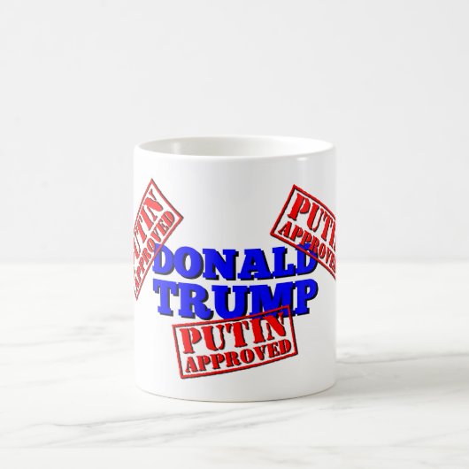 Putinは切札のコーヒー・マグを承認しました コーヒーマグカップ (中央)