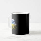 Putin Is A Tyrant And A War Criminal コーヒーマグカップ (正面左)