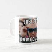 Putin MEME大統領のコーヒー・マグ コーヒーマグカップ (正面左)