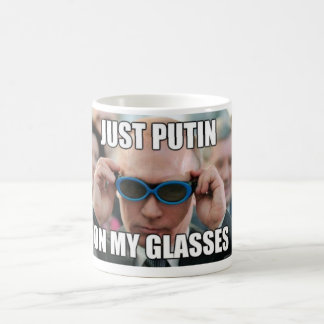 Putin MEME大統領のコーヒー・マグ コーヒーマグカップ