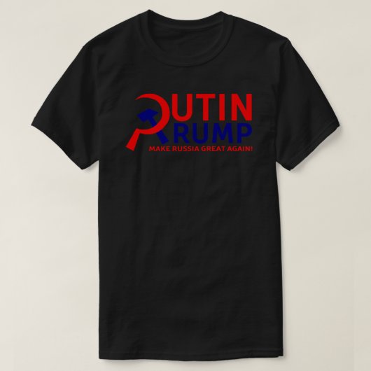 Putin Trump Make Russia Great Again Essential T-Sh Tシャツ (デザイン正面)