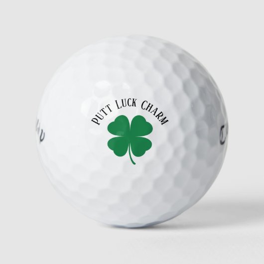 'Putt Luck Charm' St. Patrick's Day Events  ゴルフボール (正面)