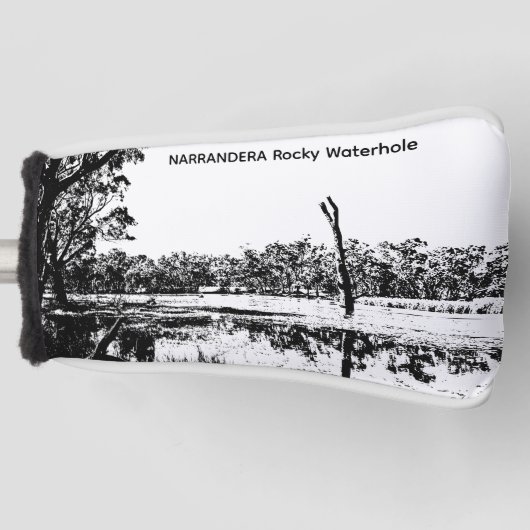 Putter Cover ゴルフヘッドカバー (正面)