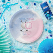 Putters or Pearls Gender Reveal Party ペーパープレート (パーティー)