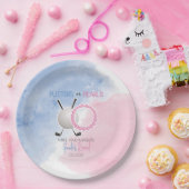 Putters or Pearls Gender Reveal Party ペーパープレート (パーティー)