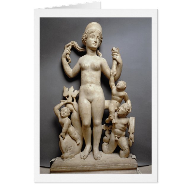 putti、ローマトリトンおよびイルカ4が付いている金星 (正面)