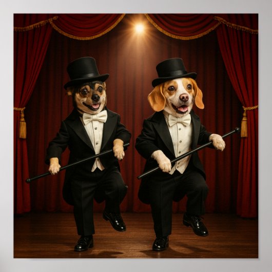 "Putting On The Ritz" ポスター (正面)