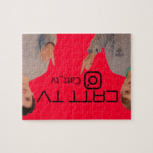 PUZZEL CATT TV ジグソーパズル (横)