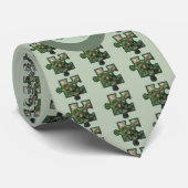 Puzzel mit Monogramm ネクタイ (ロール)