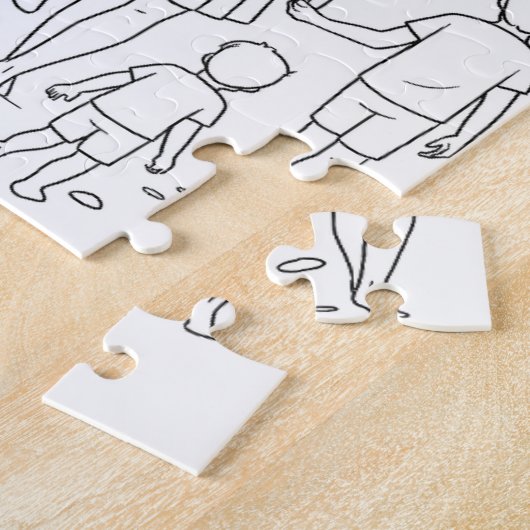 Puzzle ジグソーパズル (側面)