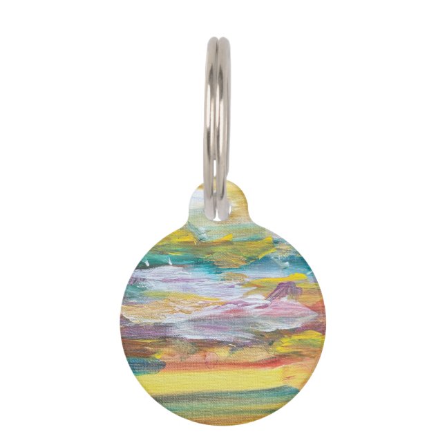 Puzzle ペット　ネームタグ (正面)