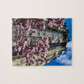 Puzzle Aachen Dom Magnolie  ジグソーパズル (横)