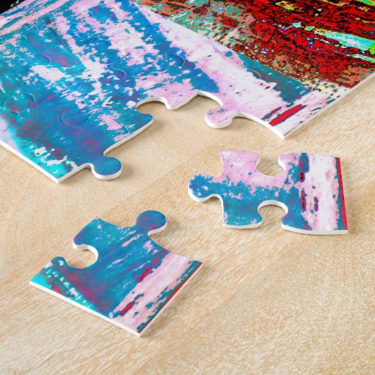 Puzzle – Abstract Grid ジグソーパズル (側面)