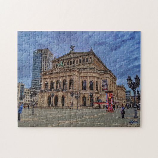 Puzzle “Alte Oper – El alma de Frankfurt” ジグソーパズル (横)