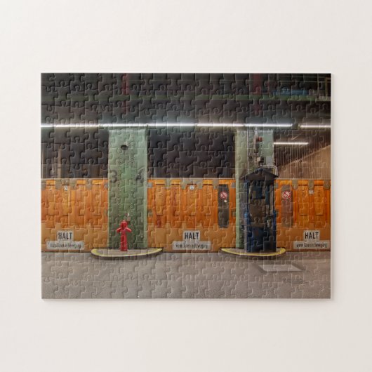 Puzzle alter Elbtunnel ジグソーパズル (横)