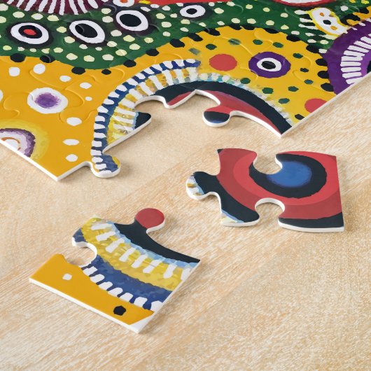 Puzzle Artístico Psicodélico de 252 piezas  ジグソーパズル (側面)