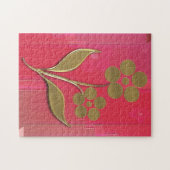 Puzzle - Blumenmotiv ジグソーパズル (横)