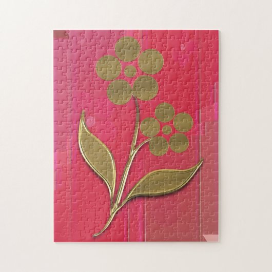 Puzzle - Blumenmotiv ジグソーパズル (縦)