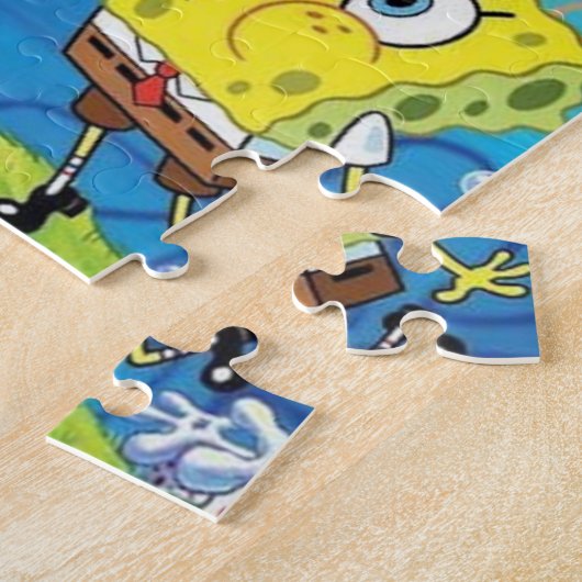 Puzzle Bob Esponja y sus amigos ジグソーパズル (側面)